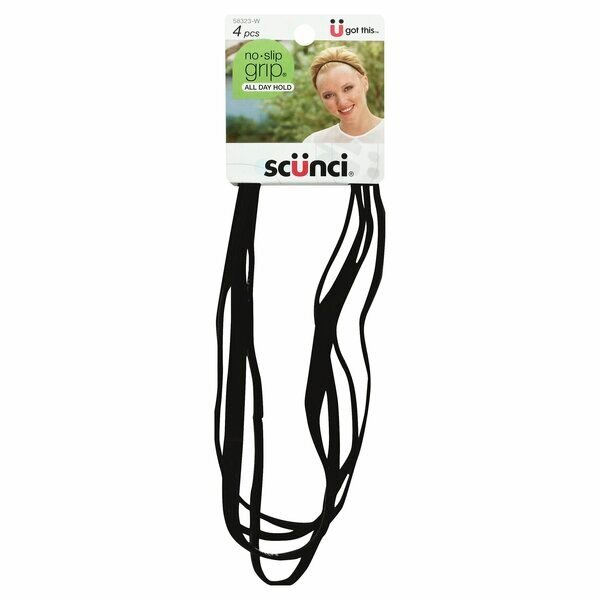 Scun N/S Headwrap Black *A* 1 Ea, Scunci, Mfr#: 722162